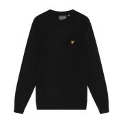 Merino Blend Crew Neck Pullover