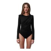 Klassisk Draperet Bodysuit