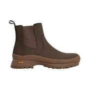 Minimalistisk Chelsea Boot med Vibram Sål