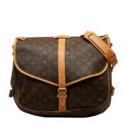 Pre-owned Canvas louis-vuitton-tasker