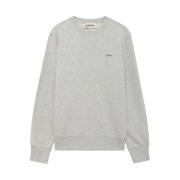 Grå Jersey Label Sweatshirt