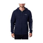 Logo Fleece Navy Sweatshirt