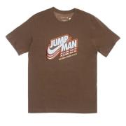 Archaeo Brown Tee med Jumpman Logo