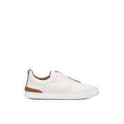 Lys Beige Elastikbånd Sneakers