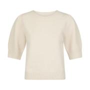 Ivory Bow Strik Tee Top