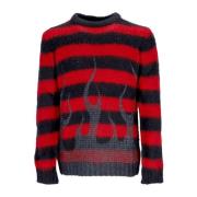 Sorte Flammer Oversize Crew Neck Sweater