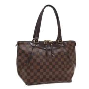 Pre-owned Canvas louis-vuitton-tasker