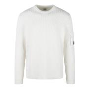 Rib Crew Neck Strik Sweater