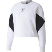 Hvid Sort Sweatshirt