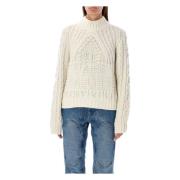 Creme Cable-Strik Sweater AW24