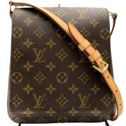 Pre-owned Canvas louis-vuitton-tasker