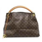 Pre-owned Coated canvas louis-vuitton-tasker