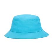 Tapered Bucket Hat Teal Bomuld