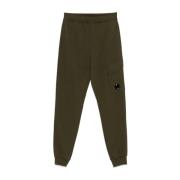 Diagonal Raised Fleece Cargo Sweatpants