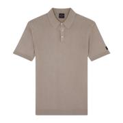 Bomuld Beige Polo Shirt