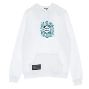 Hvid Maioliche Logo Hoodie