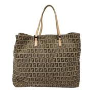 Pre-owned Canvas fendi-tasker