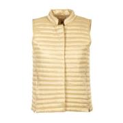 Beige Aria Gilet Frakker