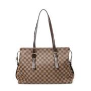 Pre-owned Canvas louis-vuitton-tasker