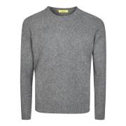 Tekstureret Crew Neck Skjorte