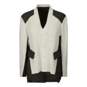 Chalk Stripe Strik Cardigan