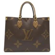 Pre-owned Coated canvas louis-vuitton-tasker