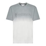 Gradient effekt crew neck t-shirt