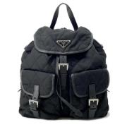 Pre-owned nylon prada-tasker