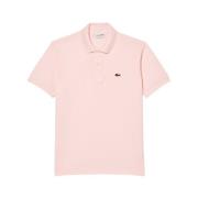 Pink Polo Shirt Klassisk Bomuld