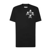 Casual Herre T-shirt med Unikt Design