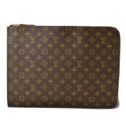 Pre-owned Canvas louis-vuitton-tasker