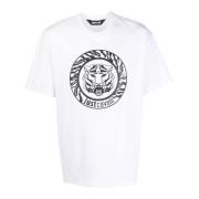 Hvid Herre Logo T-shirt