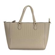 Beige Donna Taske med Justerbar Strop