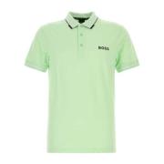 Stræk Polo Shirt i Mintgrøn