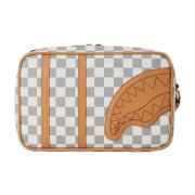 Raceway Cream Toiletry Bag