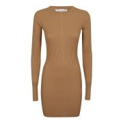 Brun Kjole AW24 Elegant Stil