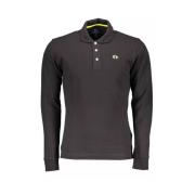 Elegant Slim Fit Polo Shirt med Broderi