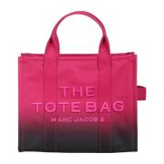 Elegant Ombré Canvas Tote Taske