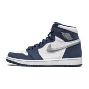 Midnight Navy Retro High Sneakers