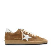 Brun Ruskind Stjernesneakers