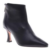 Ankle boot in black nappa leather