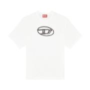 Logo Print Rund Hals T-shirt