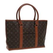 Pre-owned Canvas louis-vuitton-tasker