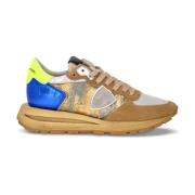 Vintage Chic Trpx Beige Blue Sneakers