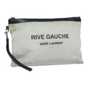 Pre-owned Canvas clutches