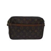 Pre-owned Canvas louis-vuitton-tasker