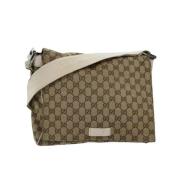 Pre-owned Canvas gucci-tasker