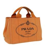 Pre-owned Canvas prada-tasker