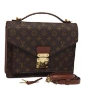 Pre-owned Canvas louis-vuitton-tasker