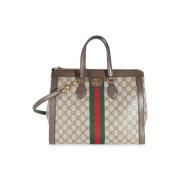 Pre-owned Canvas gucci-tasker